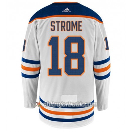 Män Ishockey Edmonton Oilers Tröja RYAN STROME 18 Adidas Vit Authentic